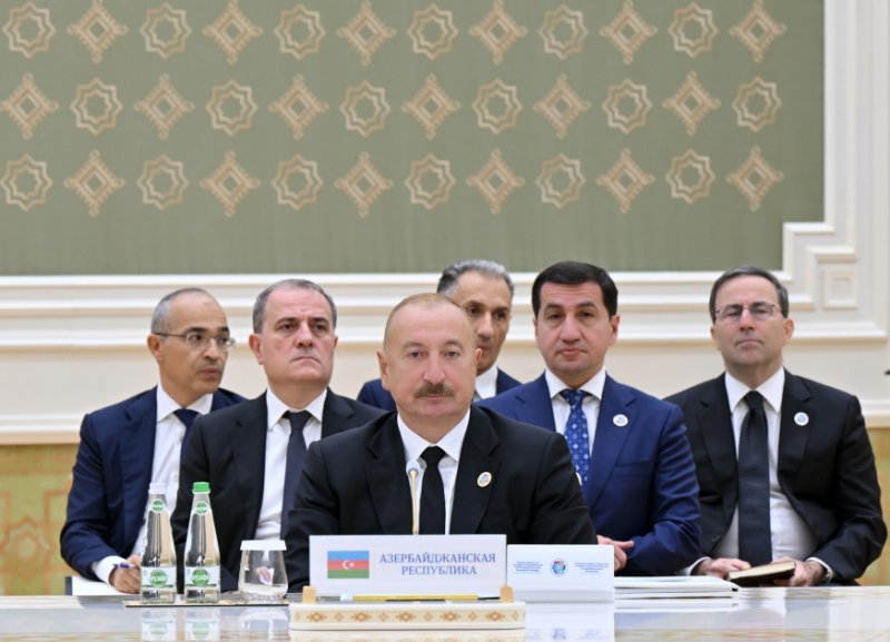 İlham Əliyev: Azərbaycanın Mərkəzi Asiya ölkələri ilə qarşılıqlı əlaqələri əhəmiyyətli dərəcədə genişlənib