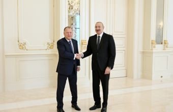 İlham Əliyev Beynəlxalq Cüdo Federasiyasının prezidentini qəbul edib