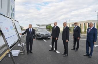İlham Əliyev Pirallahı Sənaye Parkında dərman istehsalı müəssisəsinin açılışında iştirak edib -