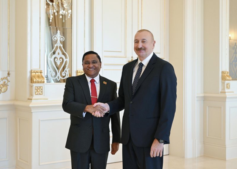 İlham Əliyev Vicita Heratı qəbul edib