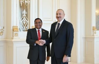 İlham Əliyev Vicita Heratı qəbul edib