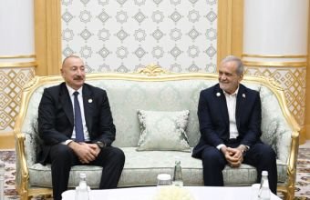 İlham Əliyevin İran Prezidenti ilə görüşü keçirilib -