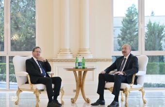 İlham Əliyevin İsrail Prezidenti ilə görüşü olub
