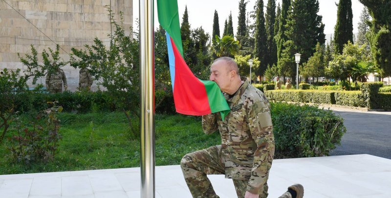 İlham Əliyevin sosial media hesablarında Vətən müharibəsi ilə bağlı videoçarx paylaşılıb