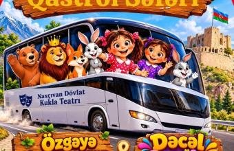Naxçıvan Dövlət Kukla Teatrı Salyanda iki tamaşa ilə çıxış edəcək