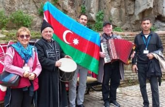 Naxçıvan rəssamları Gürcüstanda beynəlxalq festivalda iştirak ediblər -
