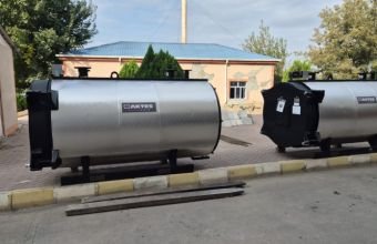 Naxçıvanda 57 nömrəli qazanxanada yenidənqurma işləri aparılır