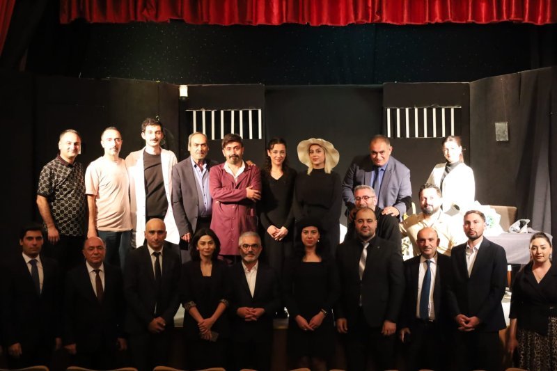 Naxçıvanda Ərzurum Şəhər Teatrının “Madmazelin pişiyi” tamaşası nümayiş olunub -