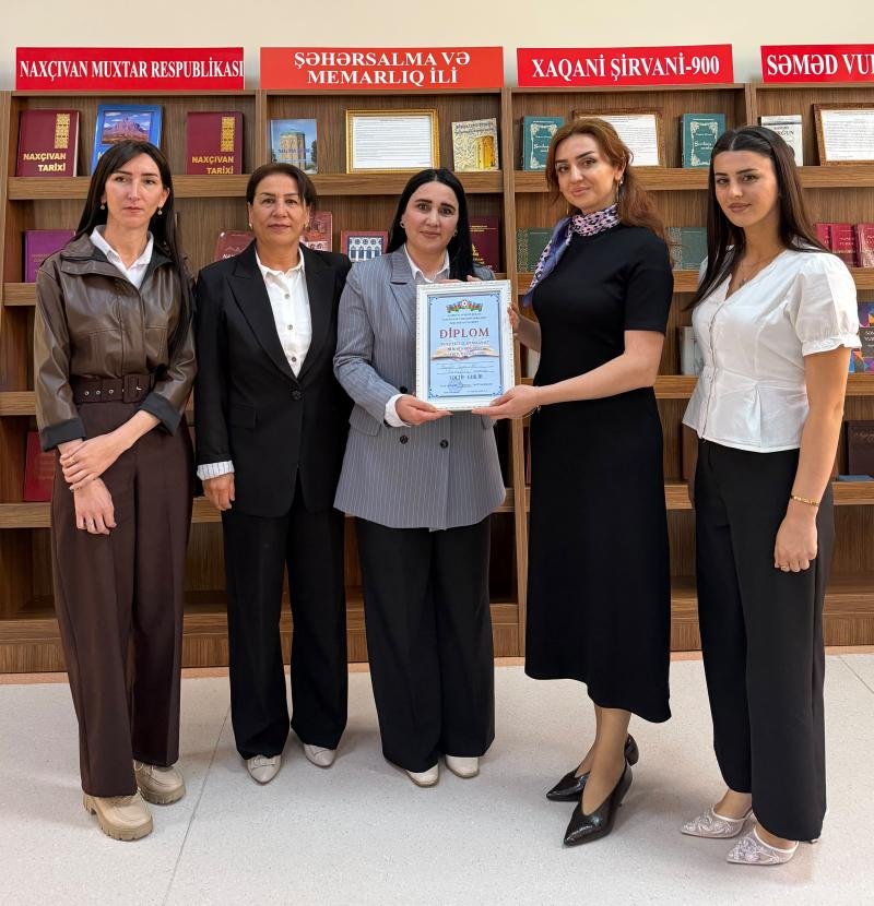 Naxçıvanda “İntellektual kitabxanaçı” bilik müsabiqəsinin qalibləri bəlli olub -