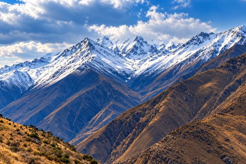 Naxçıvanın yüksək dağlıq ərazilərinə qar yağıb
