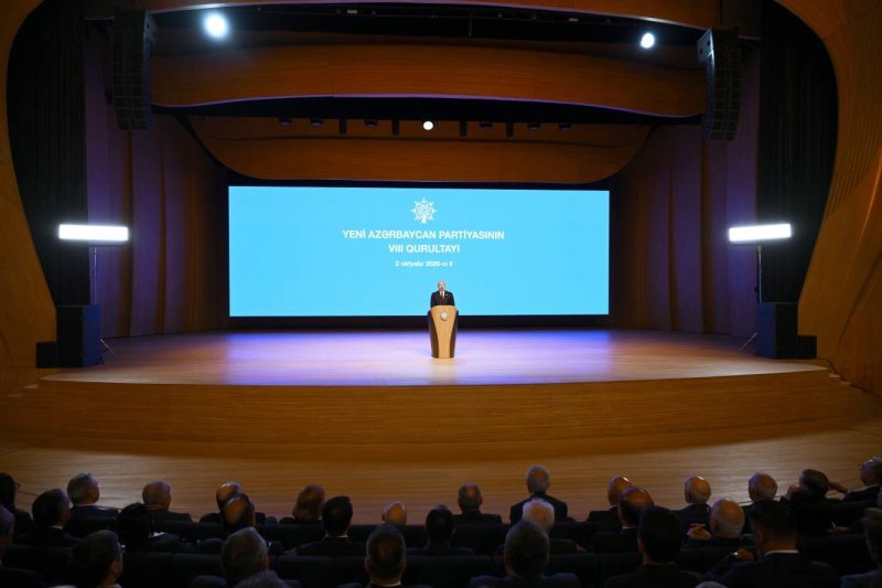 Prezidentin sosial media hesablarında YAP-ın VIII Qurultayında iştirakına dair videoçarx paylaşılıb