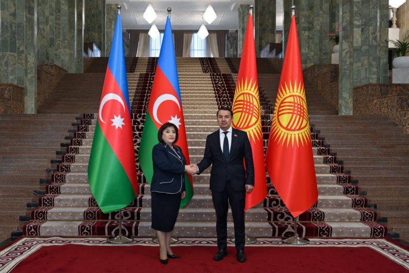 Sahibə Qafarova Marlen Mamatalıyev ilə görüşüb