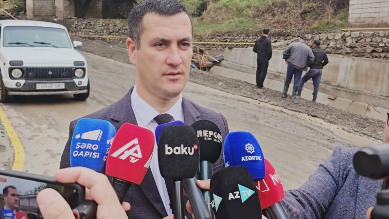 Sel Dırnısda 15 evin təsərrüfat sahəsinə ziyan vurub, heyvanlar tələf olub
