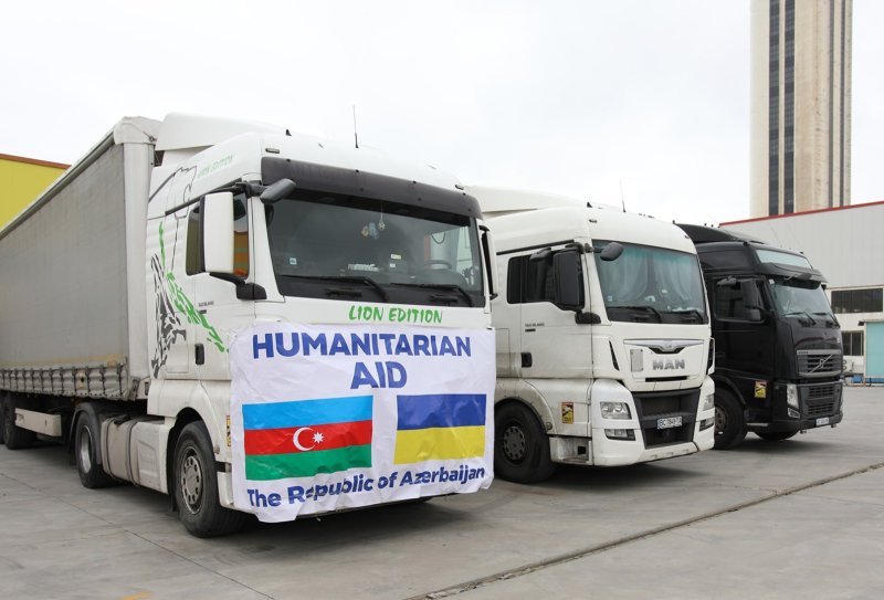 Ukraynaya elektrik avadanlıqlarından ibarət növbəti humanitar yardım göndərilib