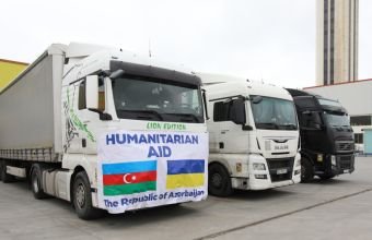 Ukraynaya elektrik avadanlıqlarından ibarət növbəti humanitar yardım göndərilib